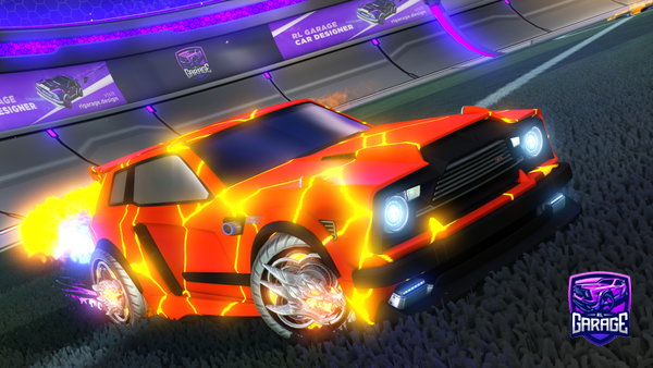 A Rocket League car design from JoshyC910