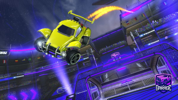 A Rocket League car design from FXshotonfire