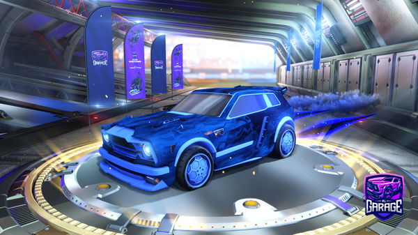 A Rocket League car design from flixcs_YT