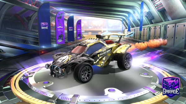 A Rocket League car design from itdxh