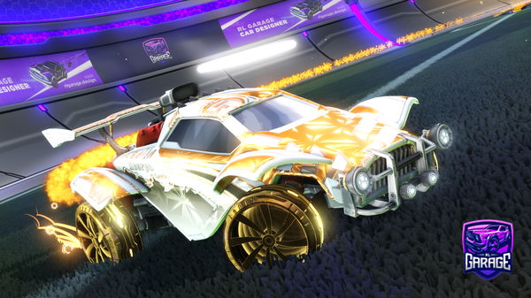 A Rocket League car design from Zole09