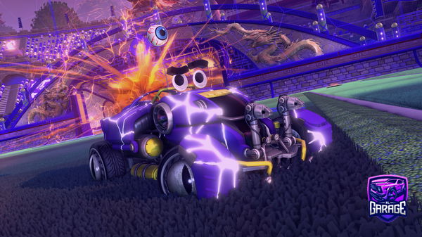 A Rocket League car design from Matheuskauss