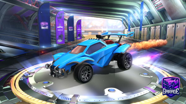 A Rocket League car design from subject-voice69