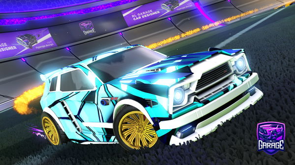 A Rocket League car design from rlgamer3409