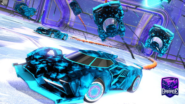 A Rocket League car design from GlacierRez