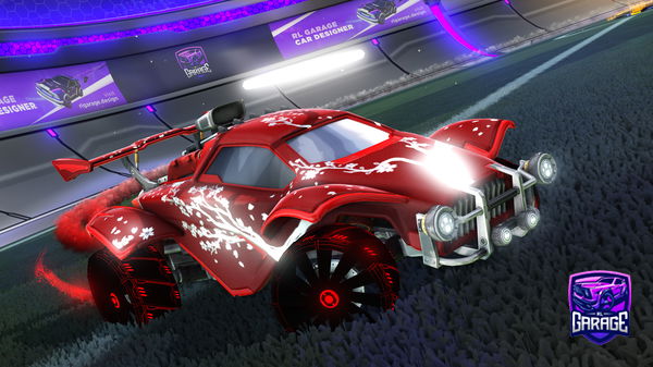 A Rocket League car design from D4RKNinjaCat