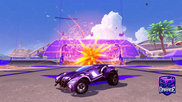 A Rocket League car design from ATVM2005