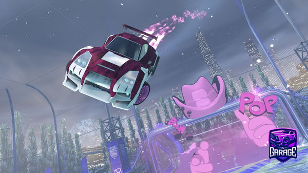 A Rocket League car design from GirlSkullCrusher