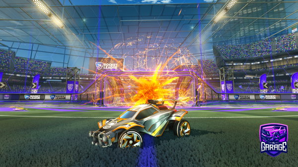 A Rocket League car design from ZonE_Tavs