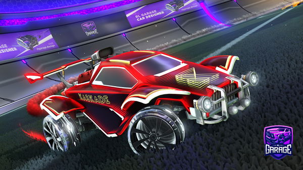 A Rocket League car design from daniracer23