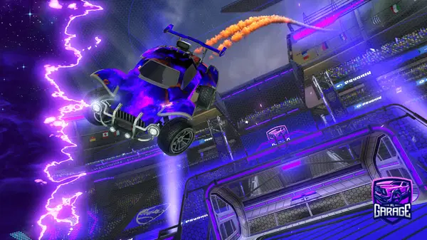 A Rocket League car design from qwinko