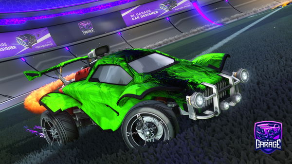 A Rocket League car design from Wotblaise