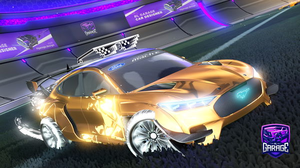 A Rocket League car design from Alcachofa-245