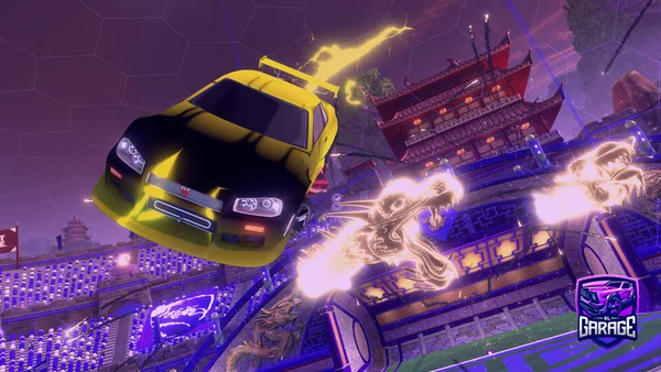 A Rocket League car design from zener