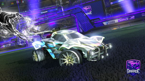 A Rocket League car design from TrickyTeK