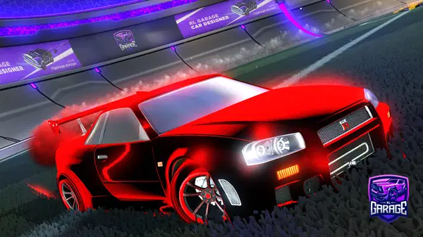 A Rocket League car design from Anasspeed