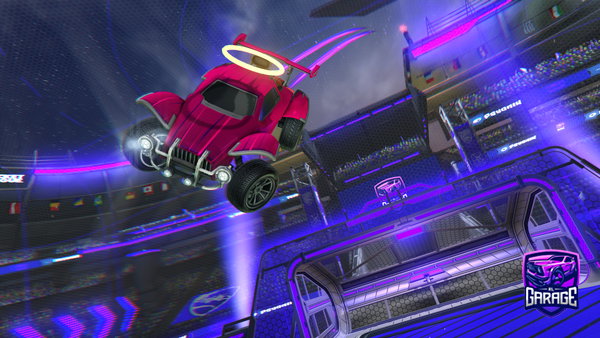 A Rocket League car design from Muculent