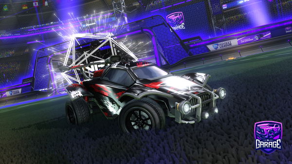 A Rocket League car design from 6luv