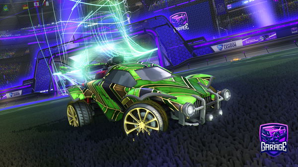 A Rocket League car design from Xianum