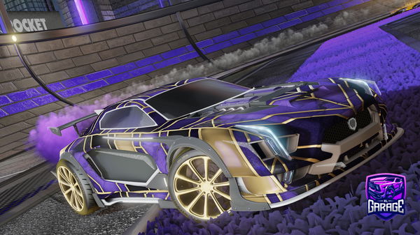 A Rocket League car design from RafinhaMomentos