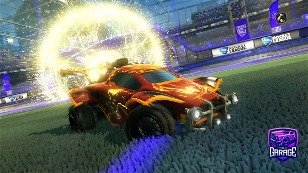 A Rocket League car design from Woodrows12