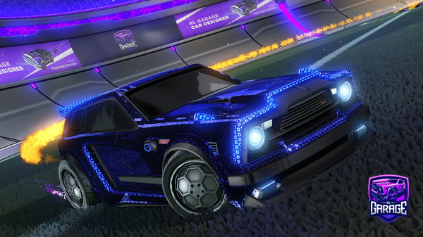 A Rocket League car design from Foo515