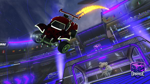 A Rocket League car design from Wxffle