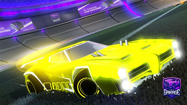 A Rocket League car design from RBW3OOO