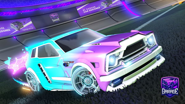 A Rocket League car design from supertroning