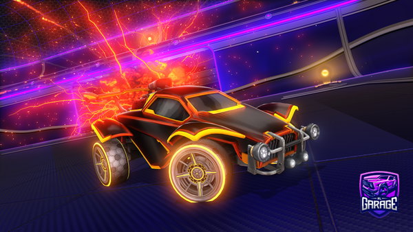 A Rocket League car design from Alfiebud