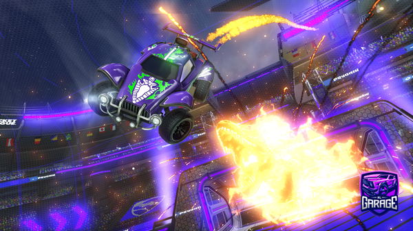 A Rocket League car design from Ricky21