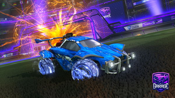 A Rocket League car design from hazardkill723