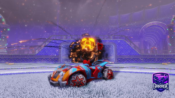 A Rocket League car design from VanJinx