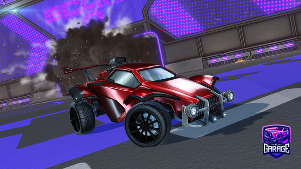 A Rocket League car design from MrMerp7