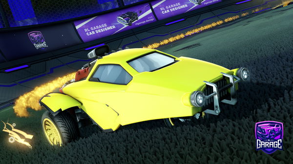 A Rocket League car design from Darghk