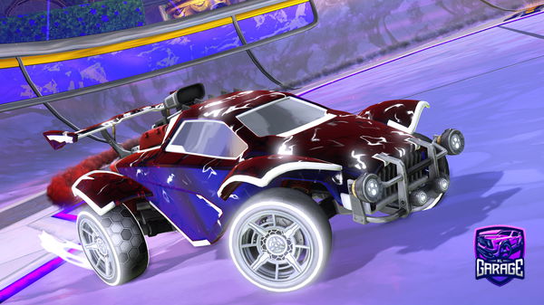 A Rocket League car design from ItsErrex