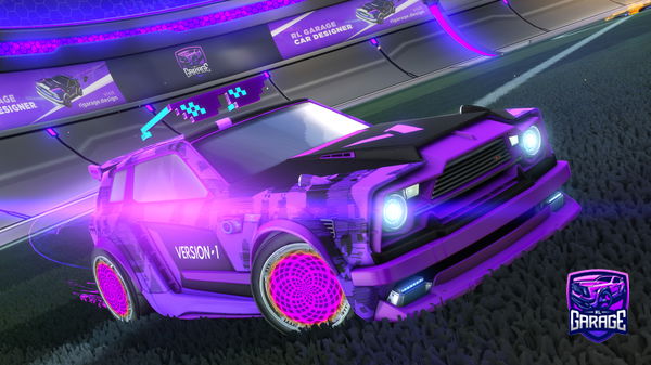 A Rocket League car design from Tradingnoobmerchant