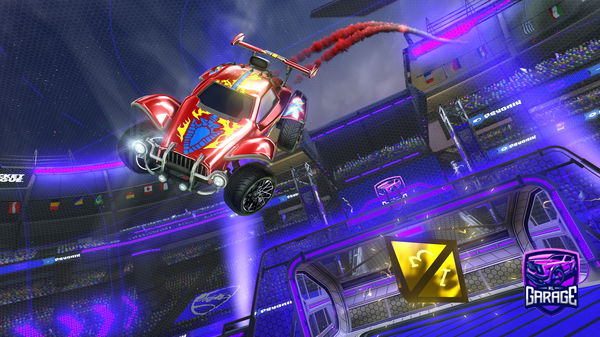 A Rocket League car design from JARD_11