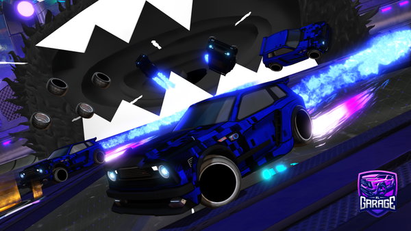 A Rocket League car design from burchen31