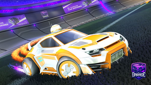 A Rocket League car design from BrucZ