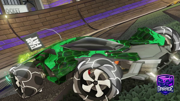 A Rocket League car design from UncleGary22