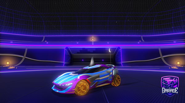 A Rocket League car design from XasquearUwU