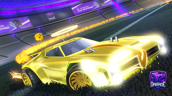 A Rocket League car design from DatGood
