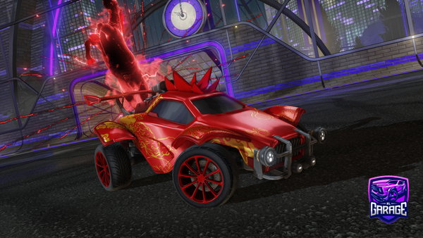 A Rocket League car design from TrulyAspa