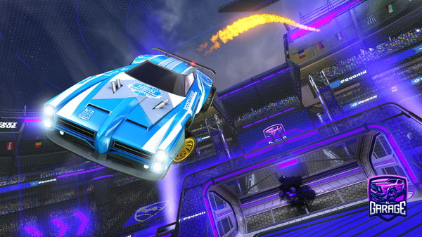 A Rocket League car design from Lunar_gtg