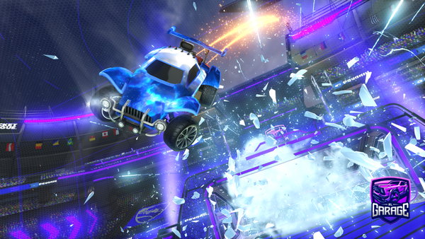 A Rocket League car design from santiago123445860064