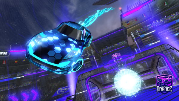 A Rocket League car design from Its_snowy