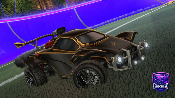 A Rocket League car design from Apood_CMC