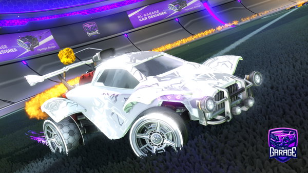 A Rocket League car design from Levyje