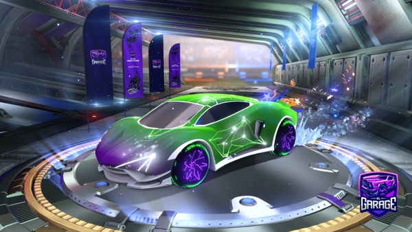 A Rocket League car design from JoeByron